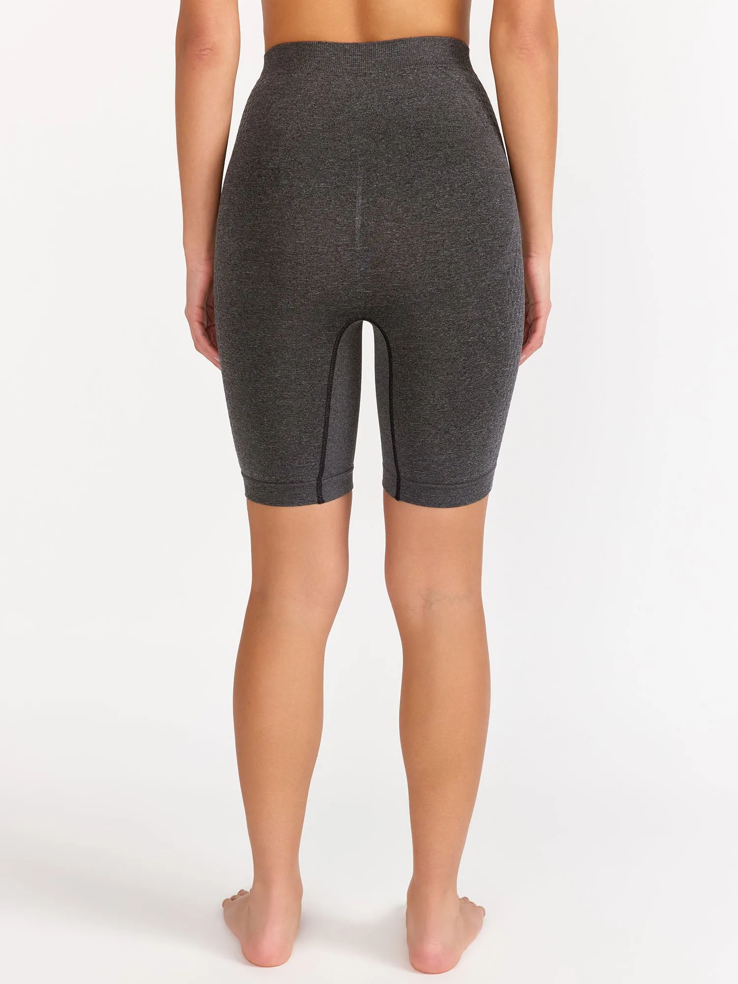 2-Pack High Rise Seamless Compression Short Set
