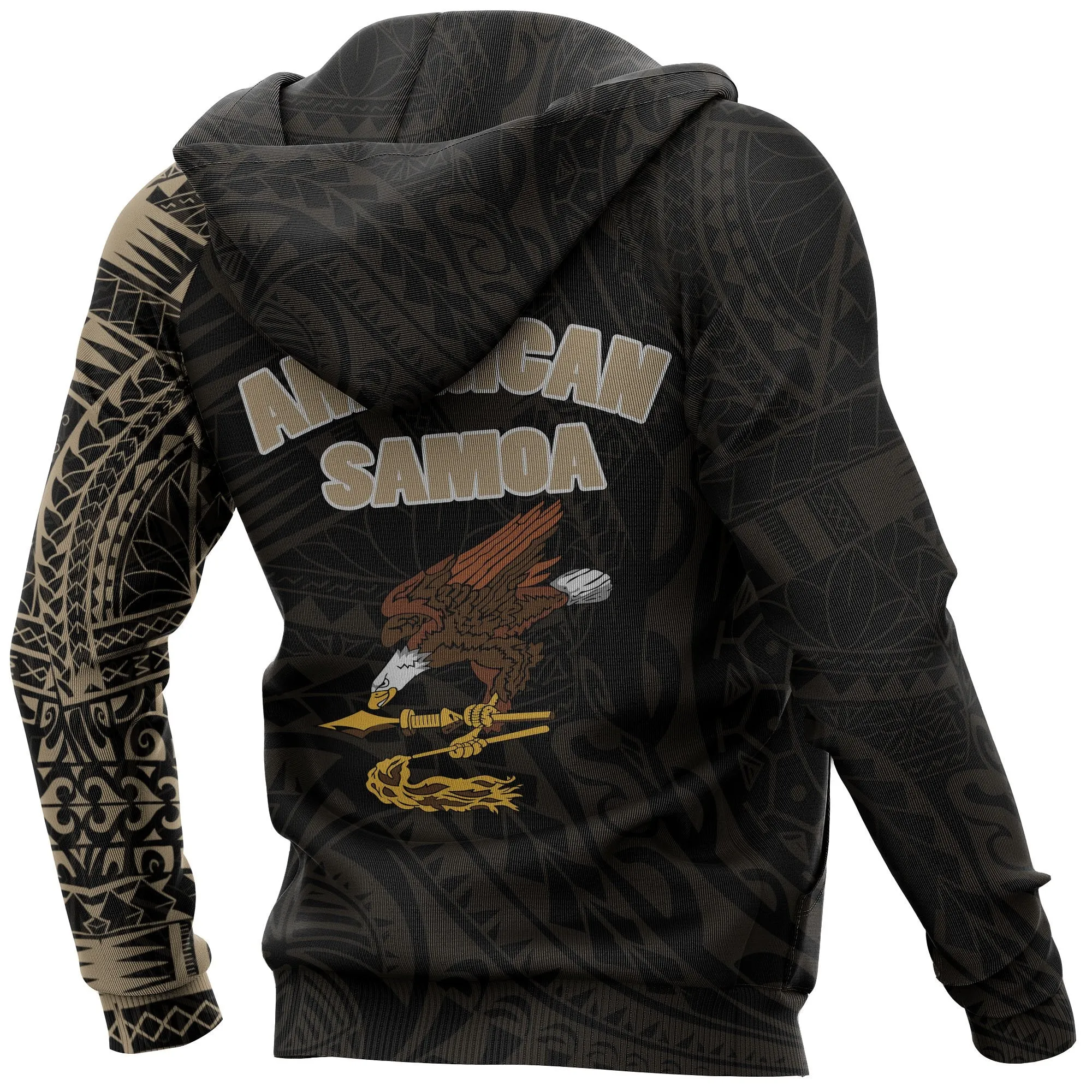 American Samoa In My Heart Polynesian Hoodie A7