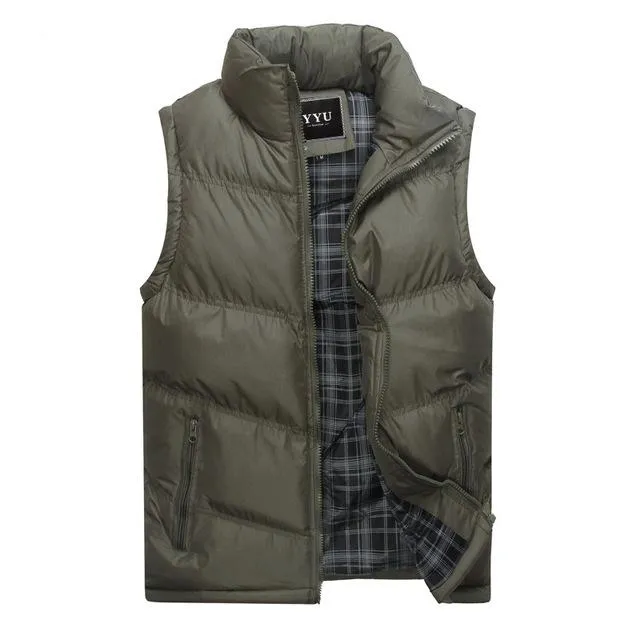 Angelo Ricci™ Casual Male Cotton-Padded Men's Vest