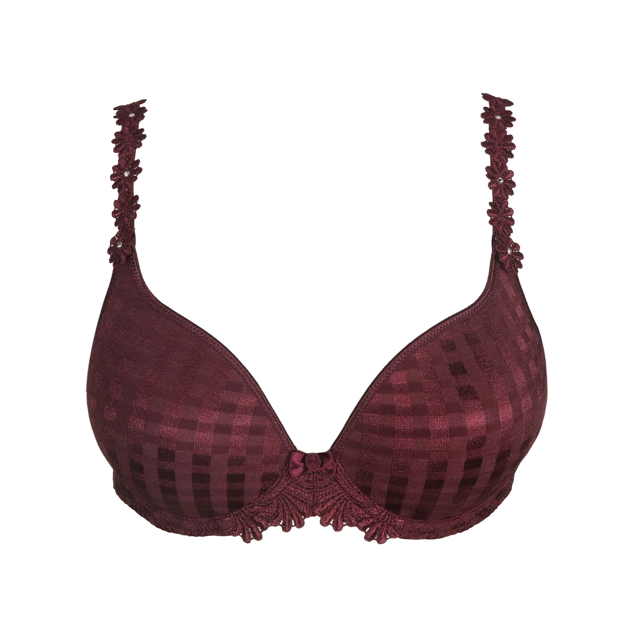 Avero Heartshape Padded Bra - Wine