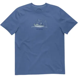 Crusher Go Deep Fish T-Shirt by Life is good