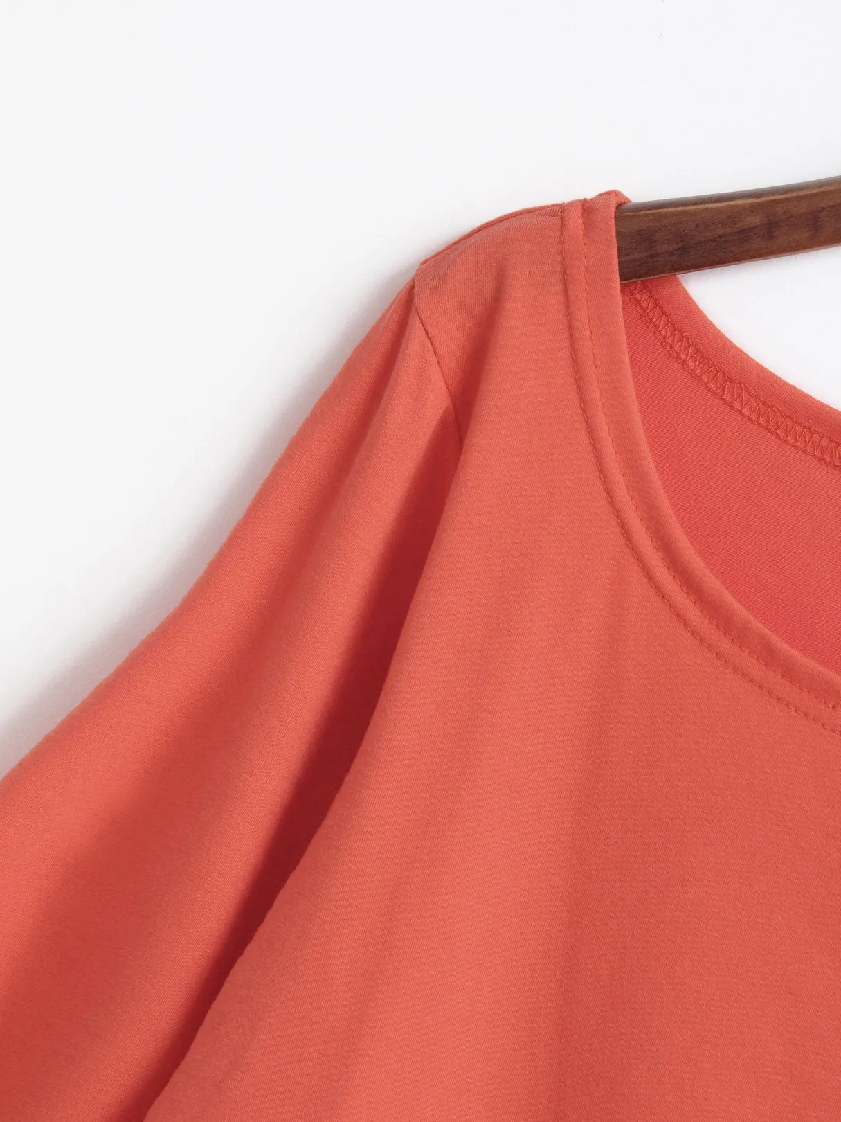 Custom One Shoulder Long Sleeve T-Shirts