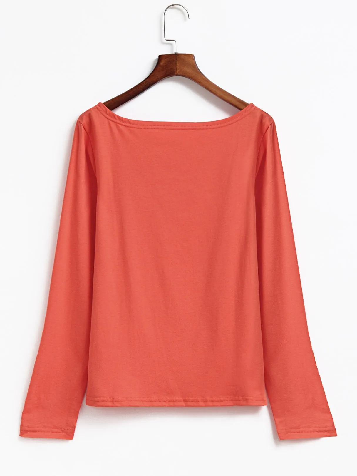Custom One Shoulder Long Sleeve T-Shirts