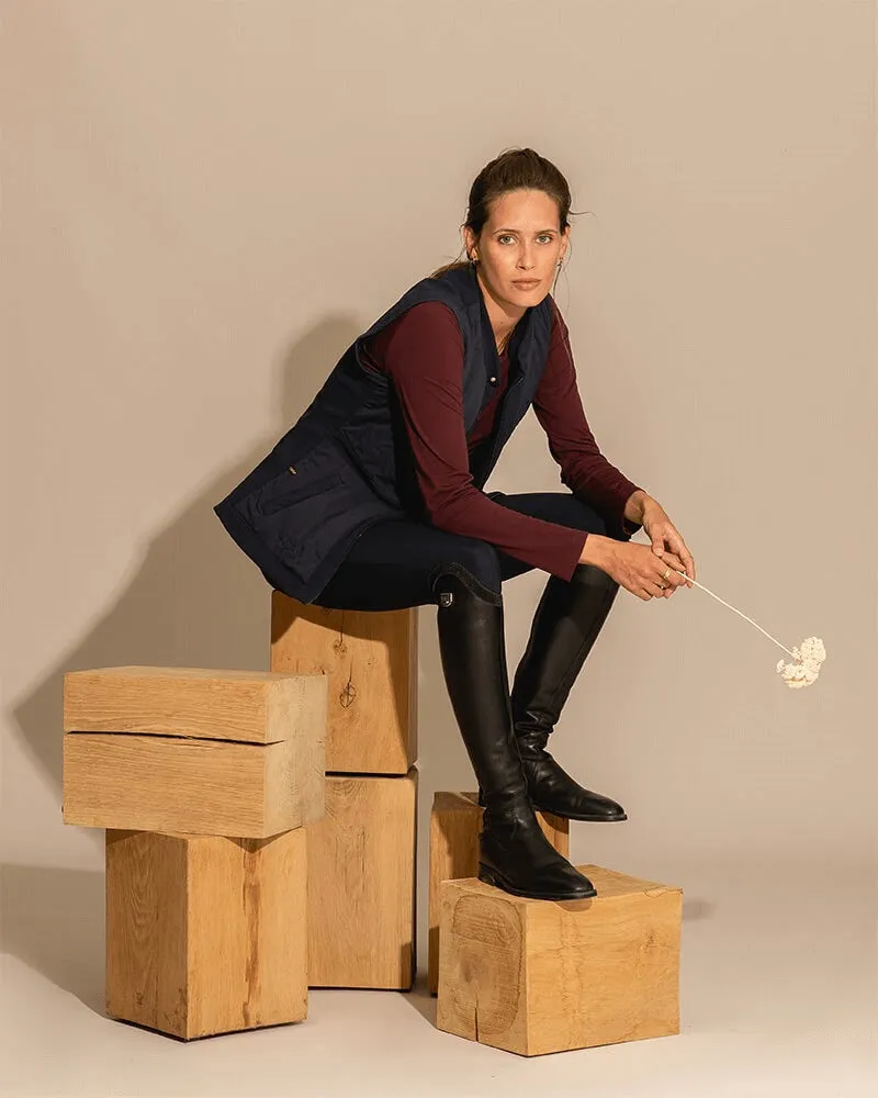 DADA Sport Tiger Lily - Sleeveless Padded Riding Jacket