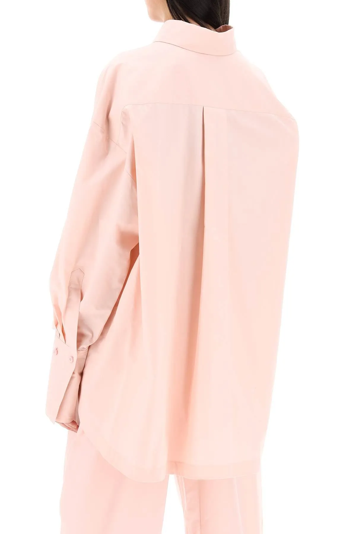diana oversized asymmetric shirt