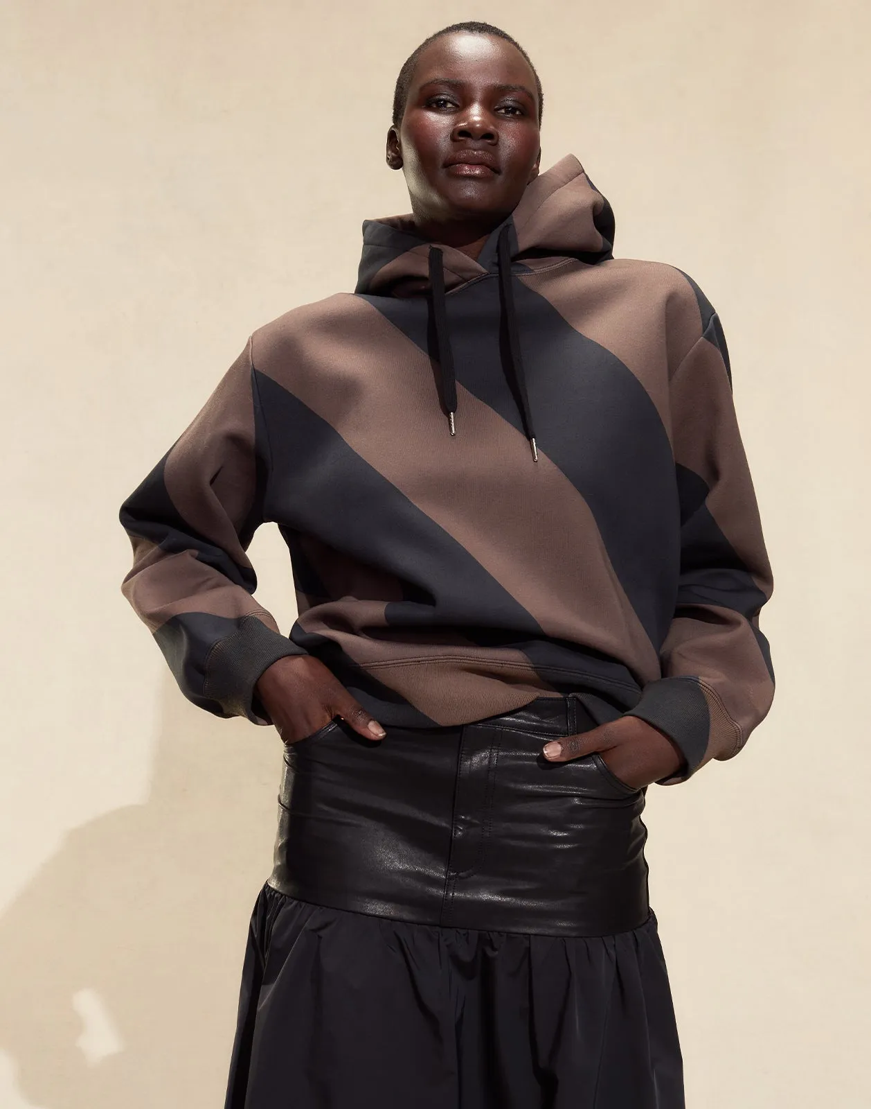 Drew Striped Hoodie
