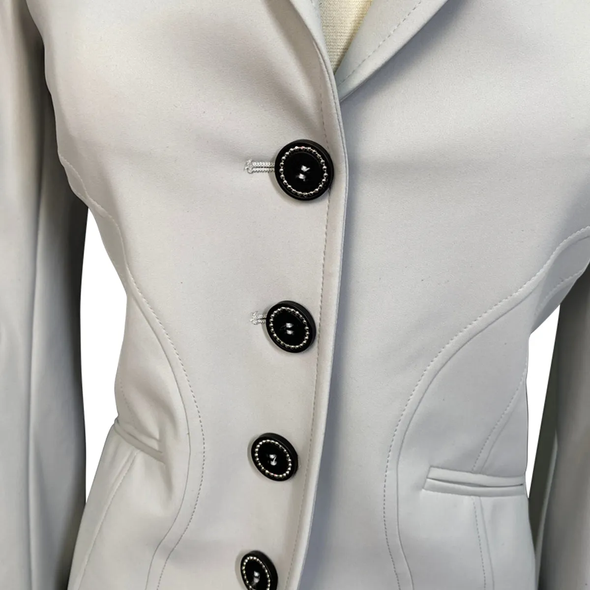 Equiline 'Gerby' B-Move Show Coat in Ice - Women's IT 42 (US 8)
