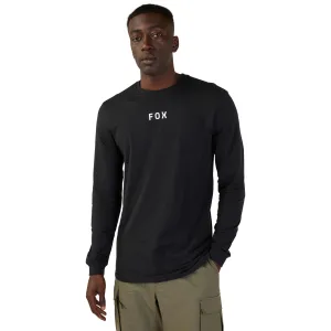 Fox Racing  Mens Flora Long Sleeve Premium Tee T-Shirt Casual Cotton Black