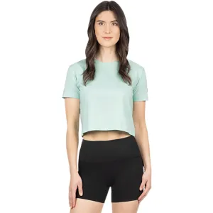 FXR Align Crop T-Shirt Light Sage Green
