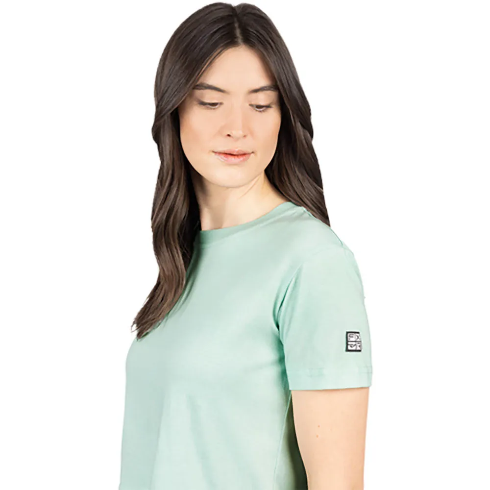 FXR Align Crop T-Shirt Light Sage Green