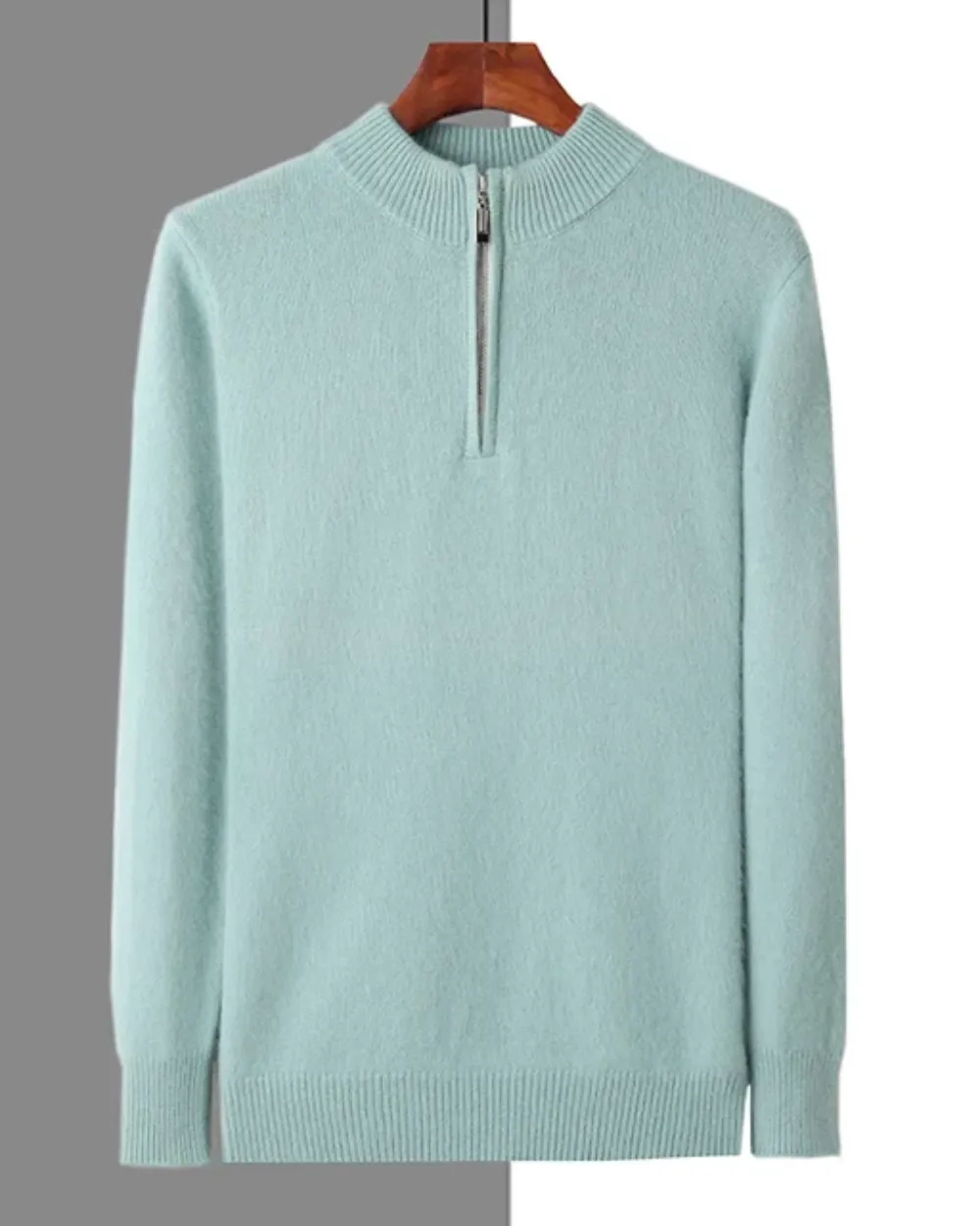 Genve Cashmere Zip Up