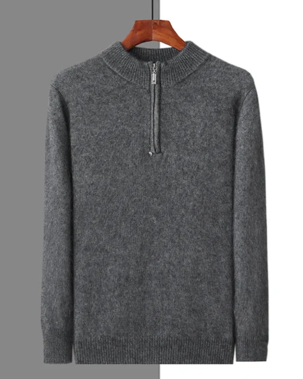 Genve Cashmere Zip Up