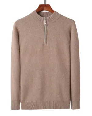 Genve Cashmere Zip Up