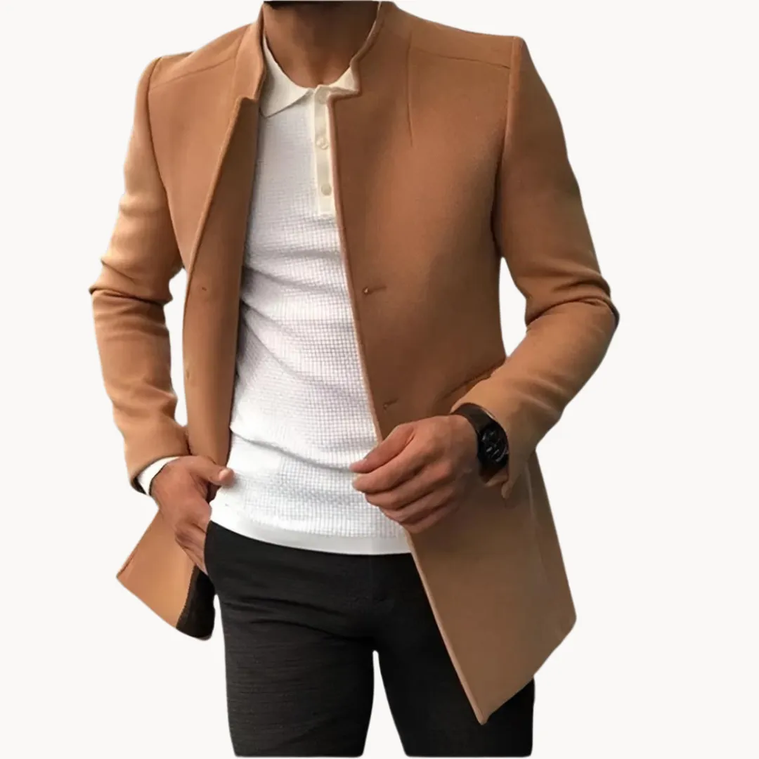HENRIK | Elegant Men's Wool Coat