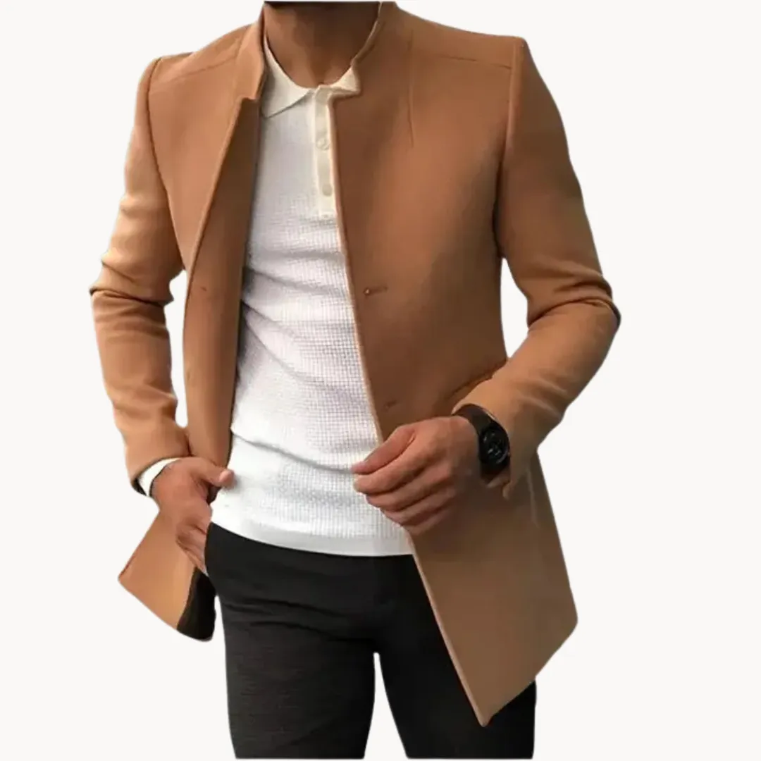 HENRIK | Elegant Men's Wool Coat
