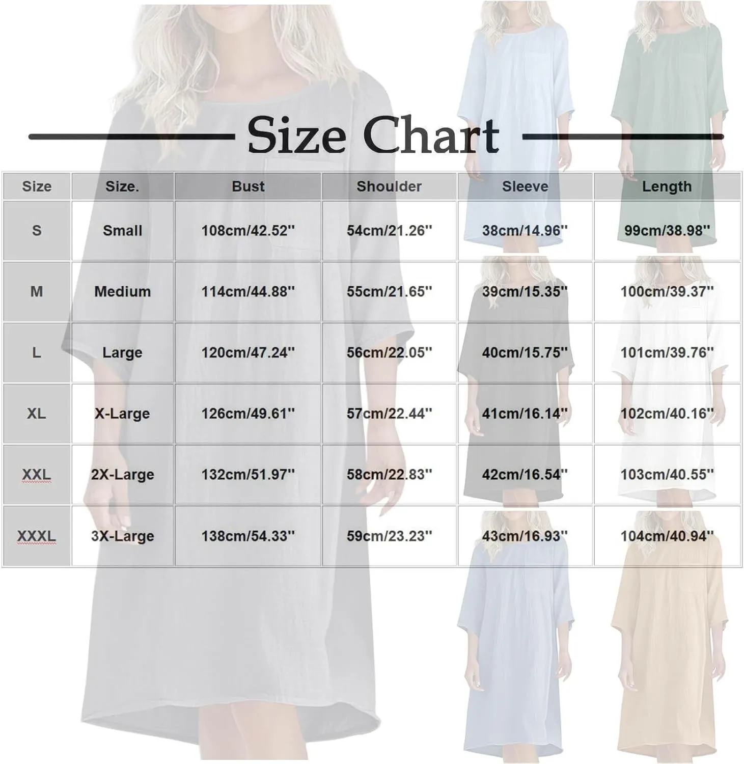 hlysgo Womens Vacation Dress 2025 Summer Casual 3/4 Sleeve Mini Dresses Loose Comfy Knee Length Beach Dress with Pockets