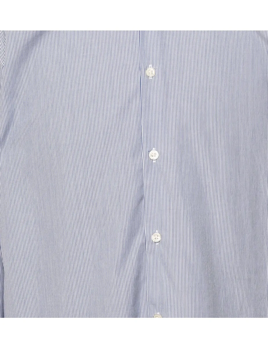 Hugo Boss Light Blue & White Classic Shirt - M