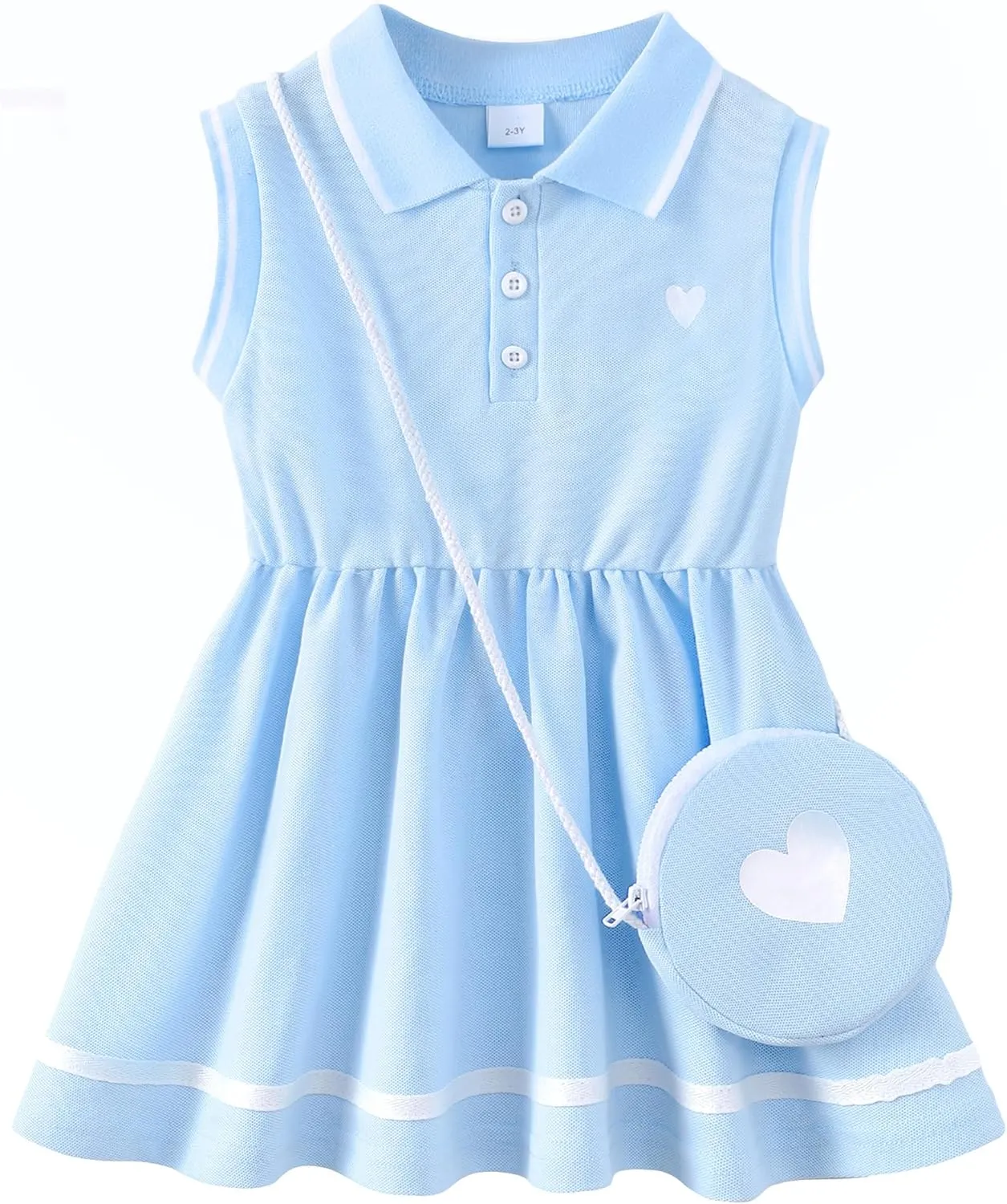 Little Toddler Girl Sporty Dress Summer Clothes Ruffle Sleeveless Kids Dresses Sport Causal Beach Sundress Girl Outfits