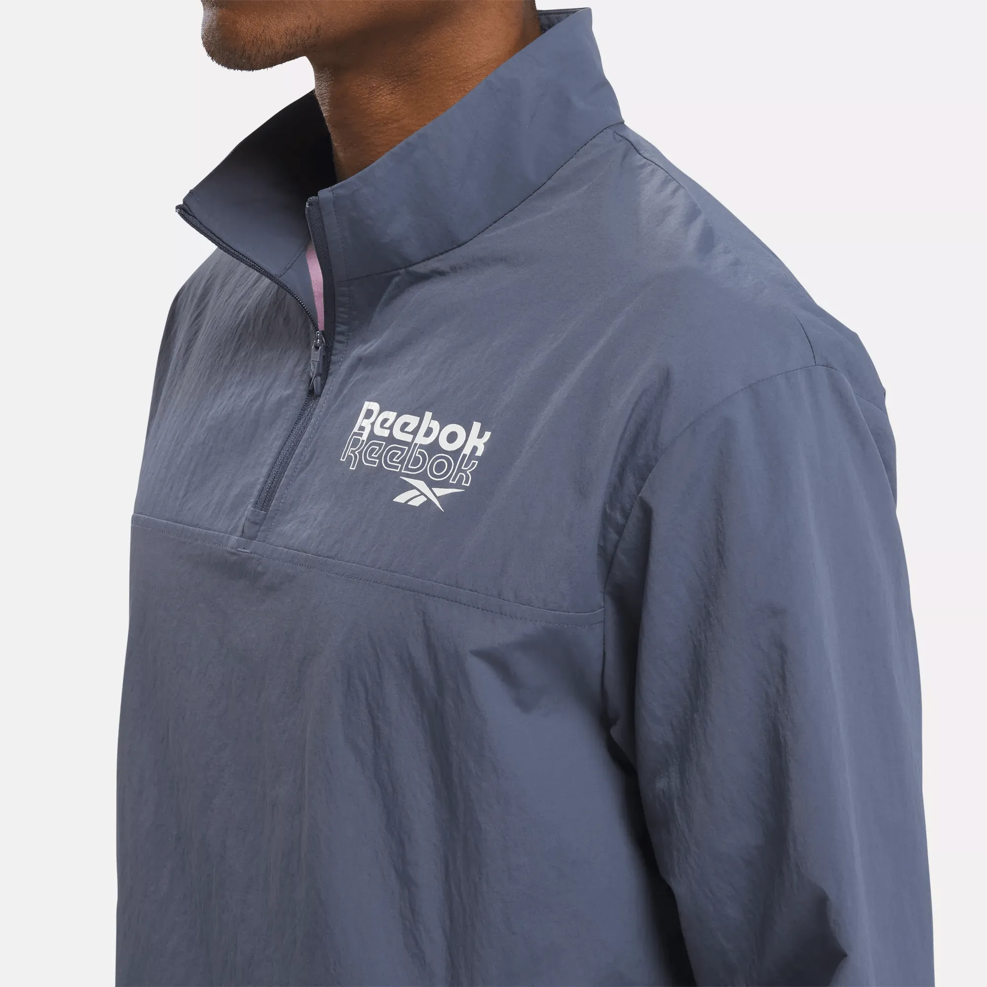 Men's Reebok Identity Brand Proud Quarter-Zip Top