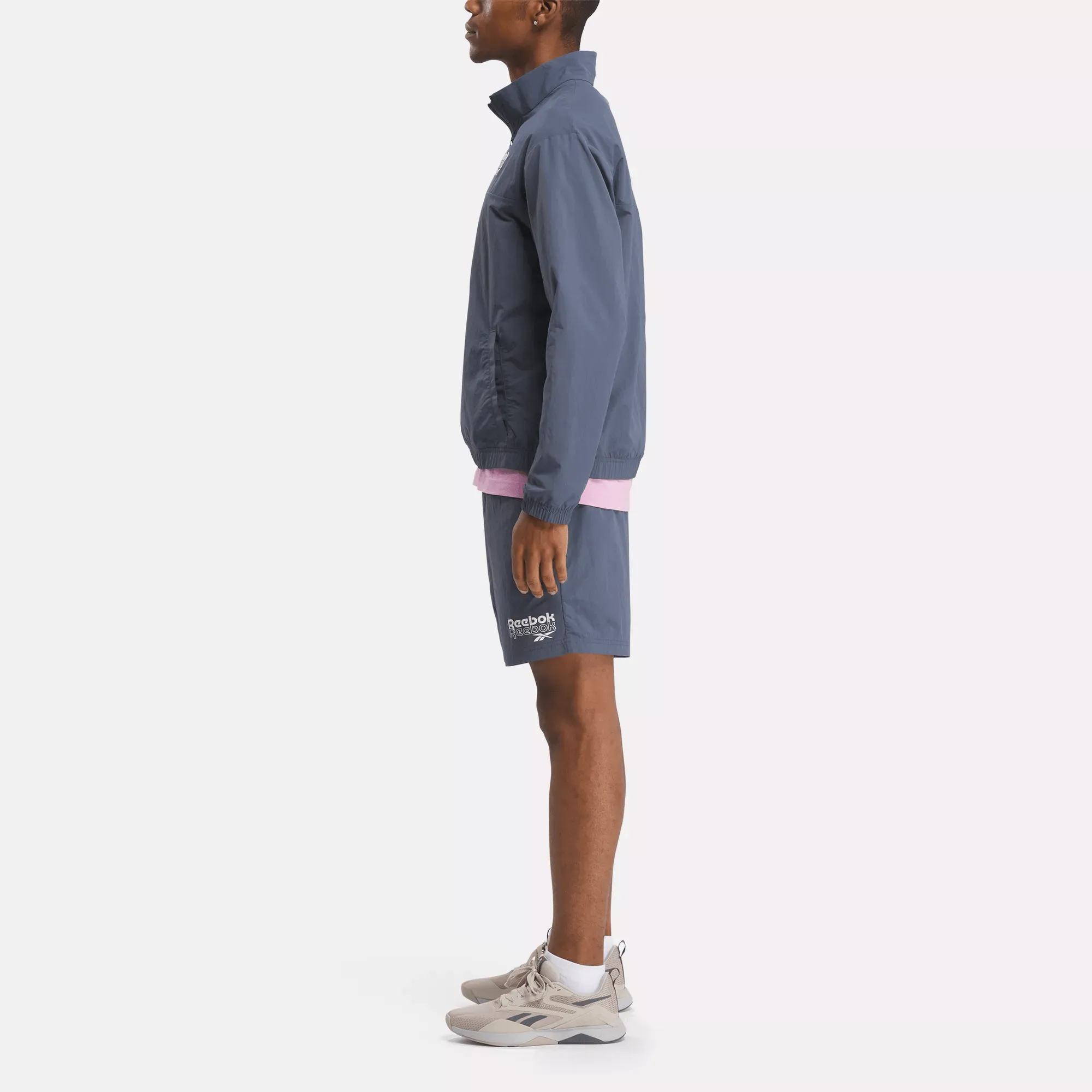 Men's Reebok Identity Brand Proud Quarter-Zip Top