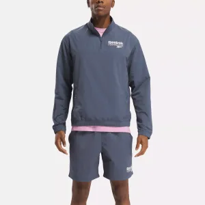 Men's Reebok Identity Brand Proud Quarter-Zip Top