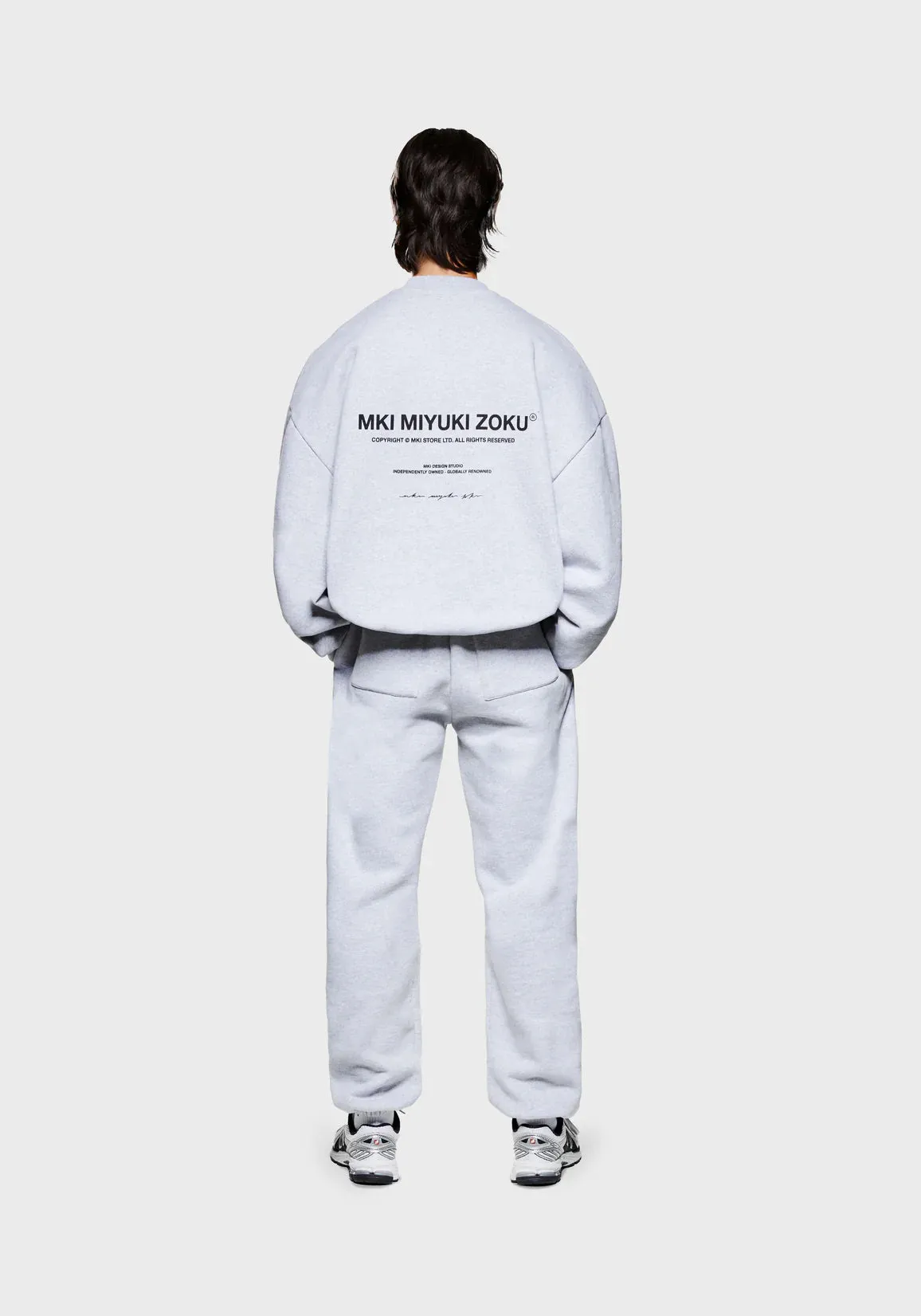 Oversized Fit Design Studio Crewneck Sweatshirt
