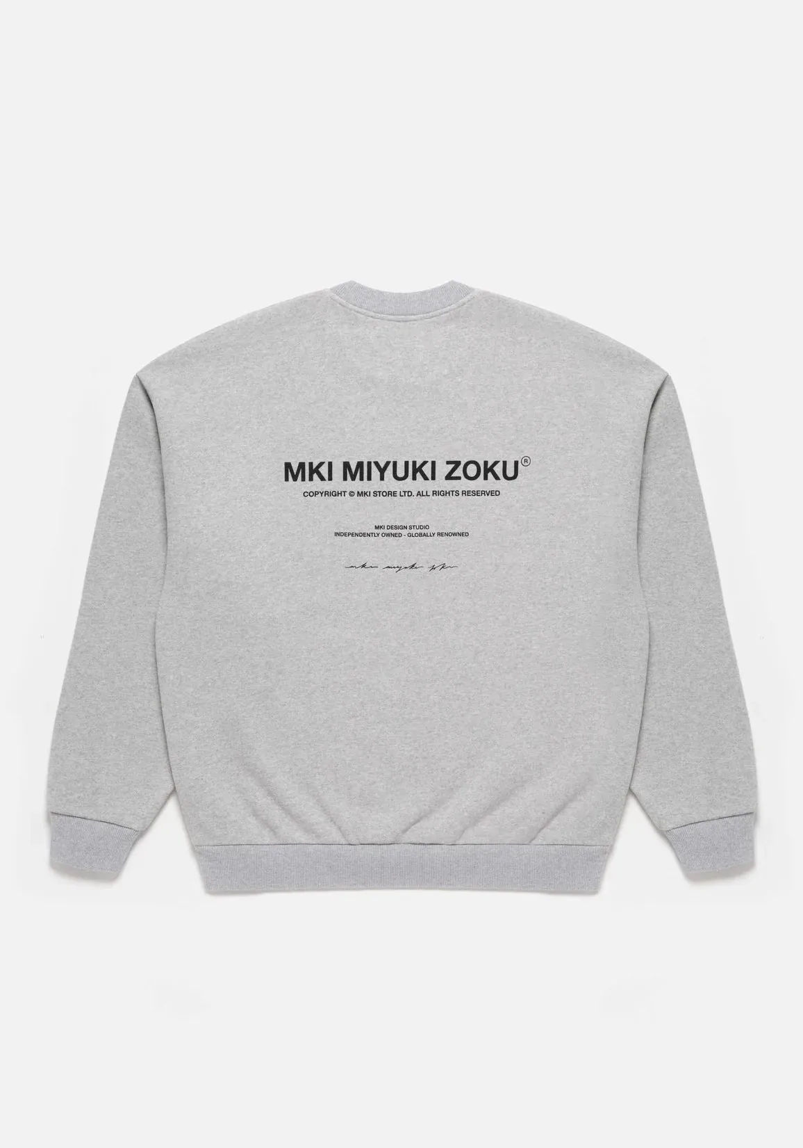 Oversized Fit Design Studio Crewneck Sweatshirt