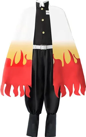 Poetic Walk Anime Cosplay Red Kimono Costume Cloak Robe Bath Halloween Kimono