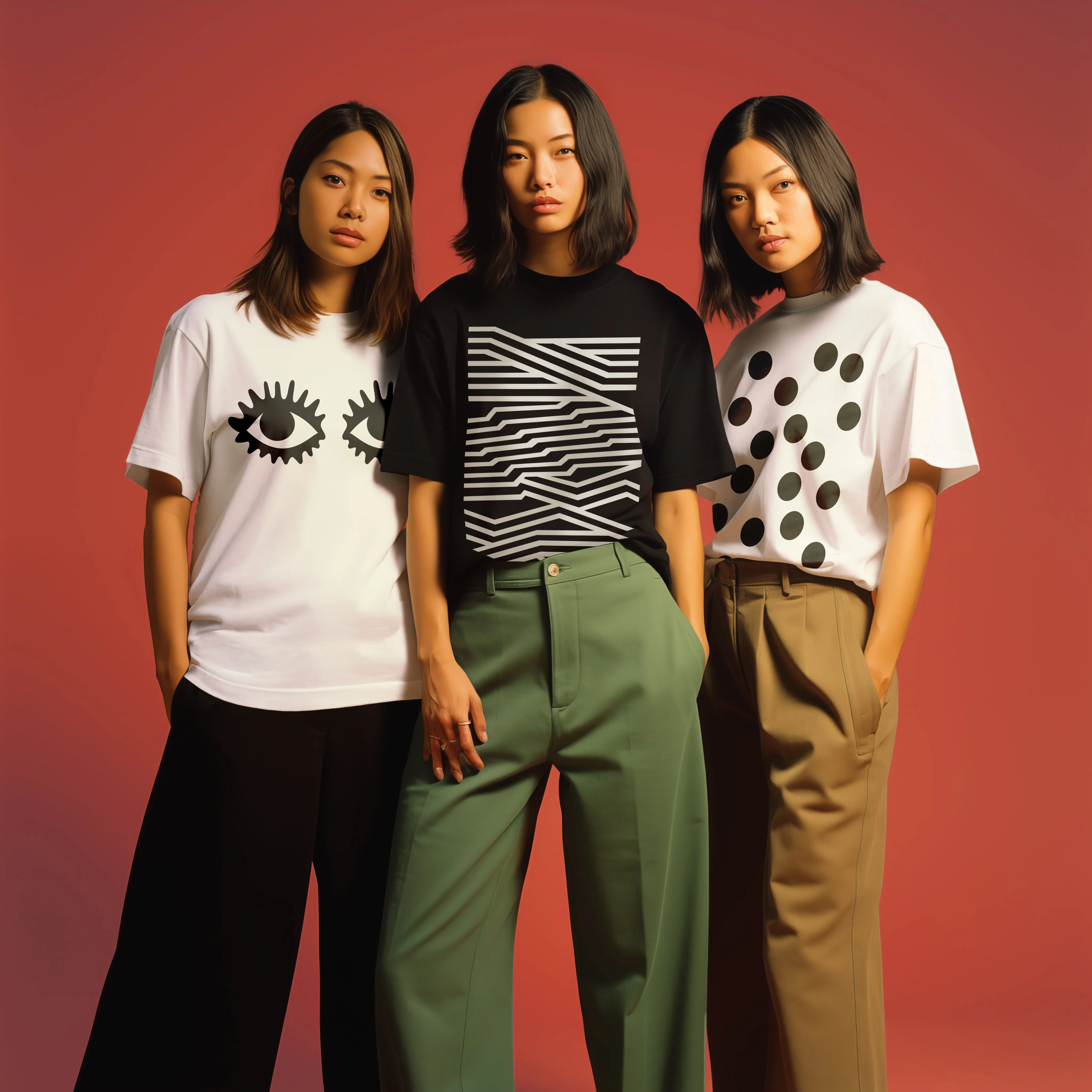 POLKA - White Classic T-shirt