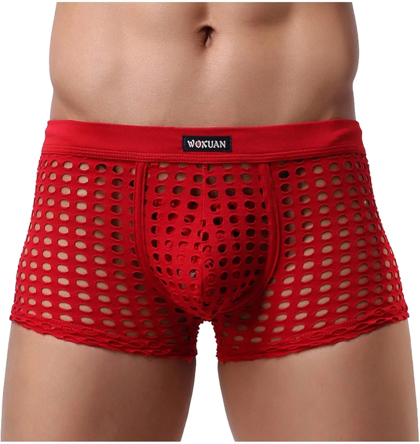 RTTUIOP Boxer Briefs for Men Pack Sexy Workout Coloured Pant Mens Expandable Waist Airoft Trousers Cotton Sheath Shorts