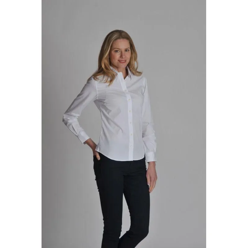 Schoffel Suffolk Ladies Cotton Shirt - White