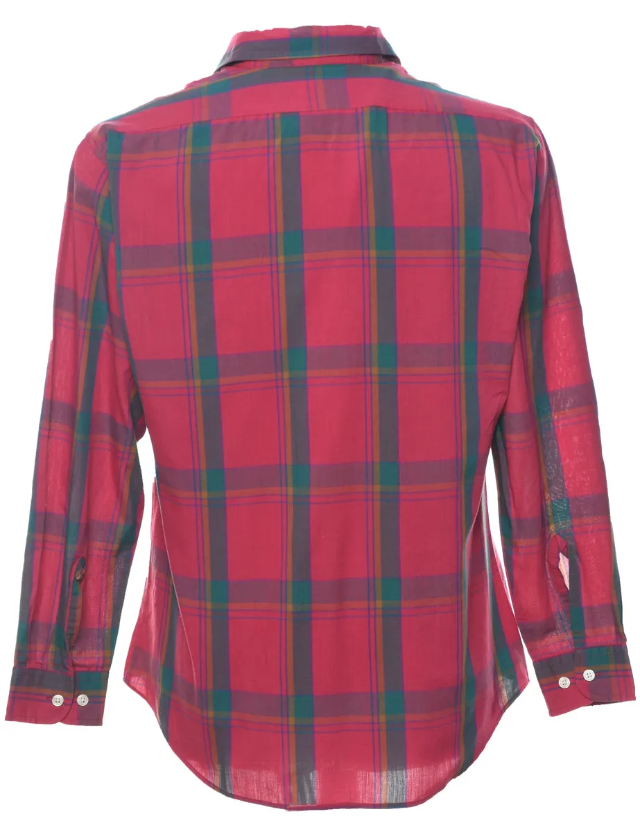 Steeple Chase Checked Shirt - M