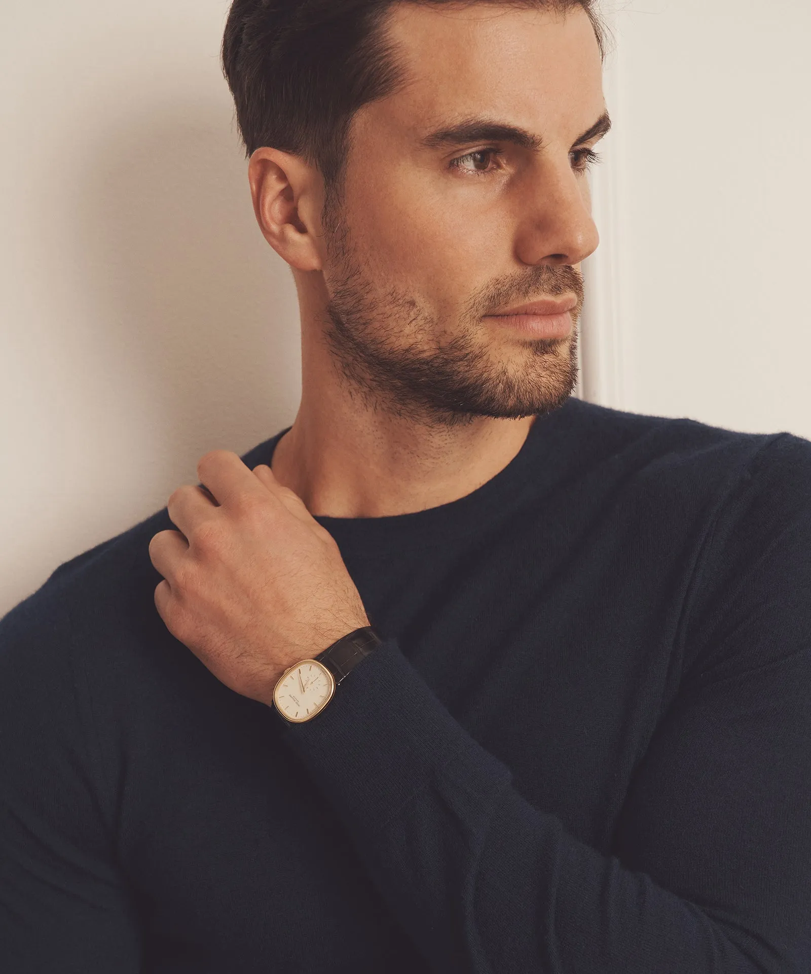 Super Fine Cashmere Long Sleeve Crewneck