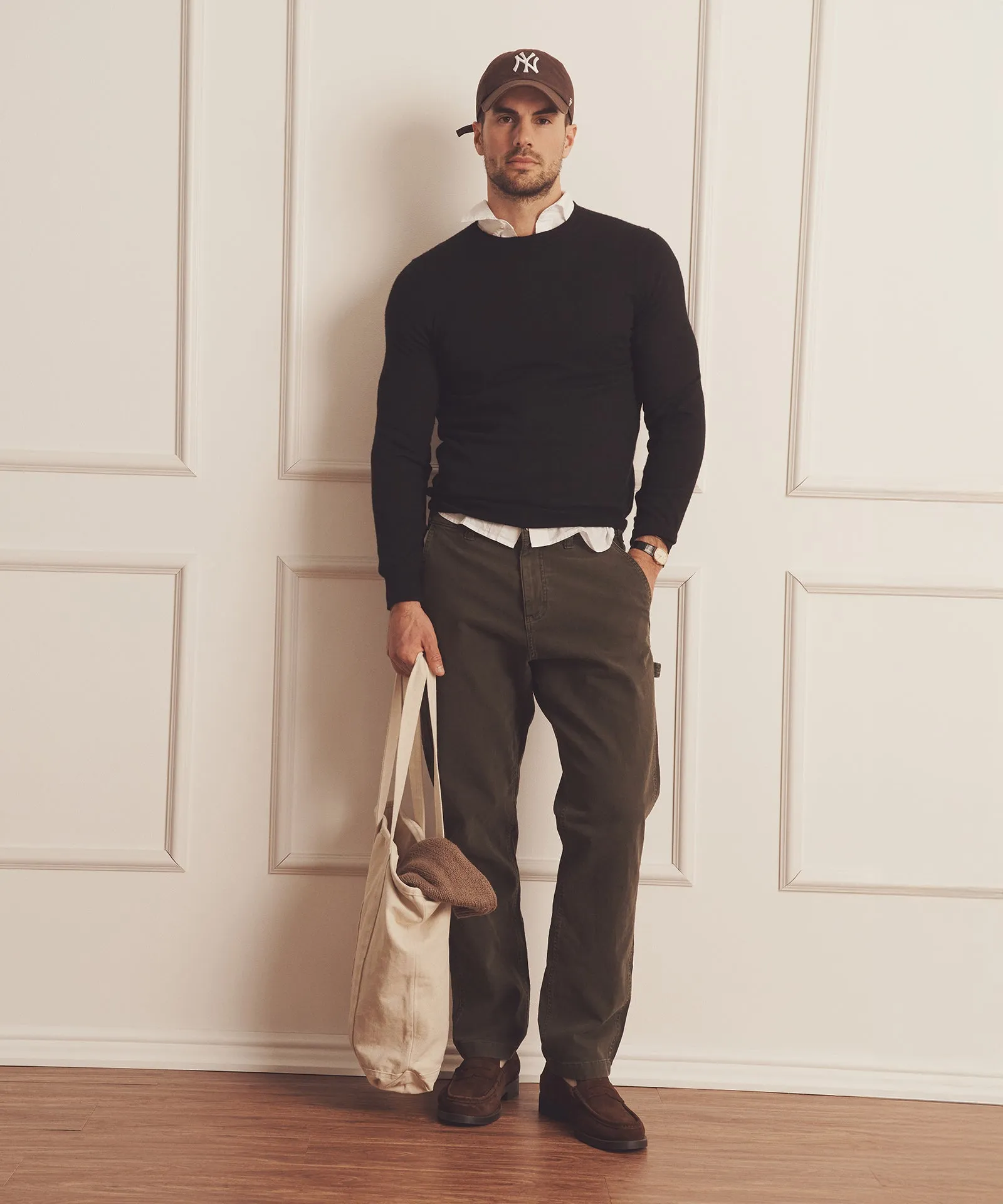 Super Fine Cashmere Long Sleeve Crewneck