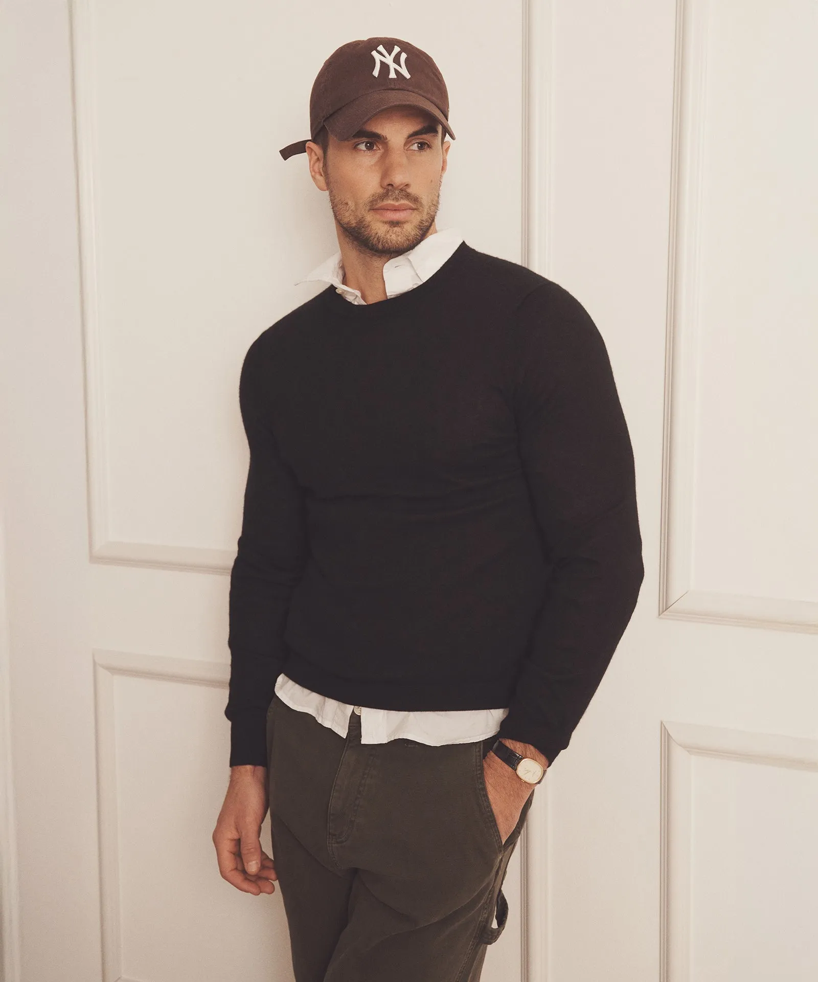 Super Fine Cashmere Long Sleeve Crewneck