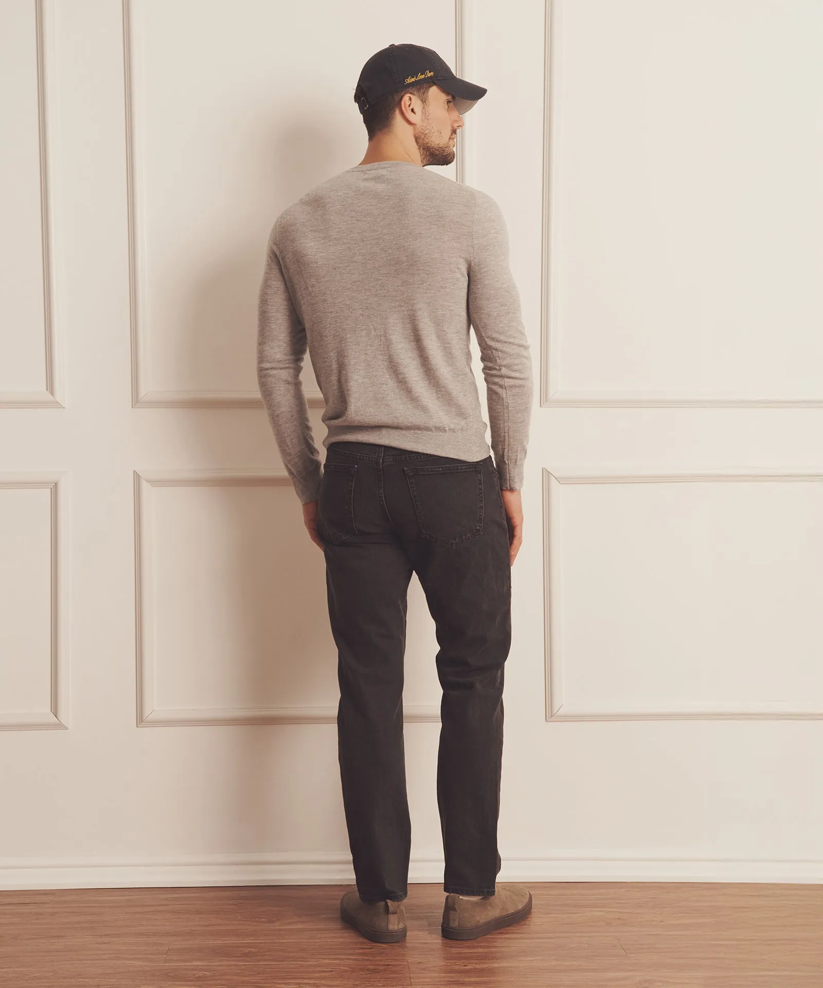 Super Fine Cashmere Long Sleeve Crewneck
