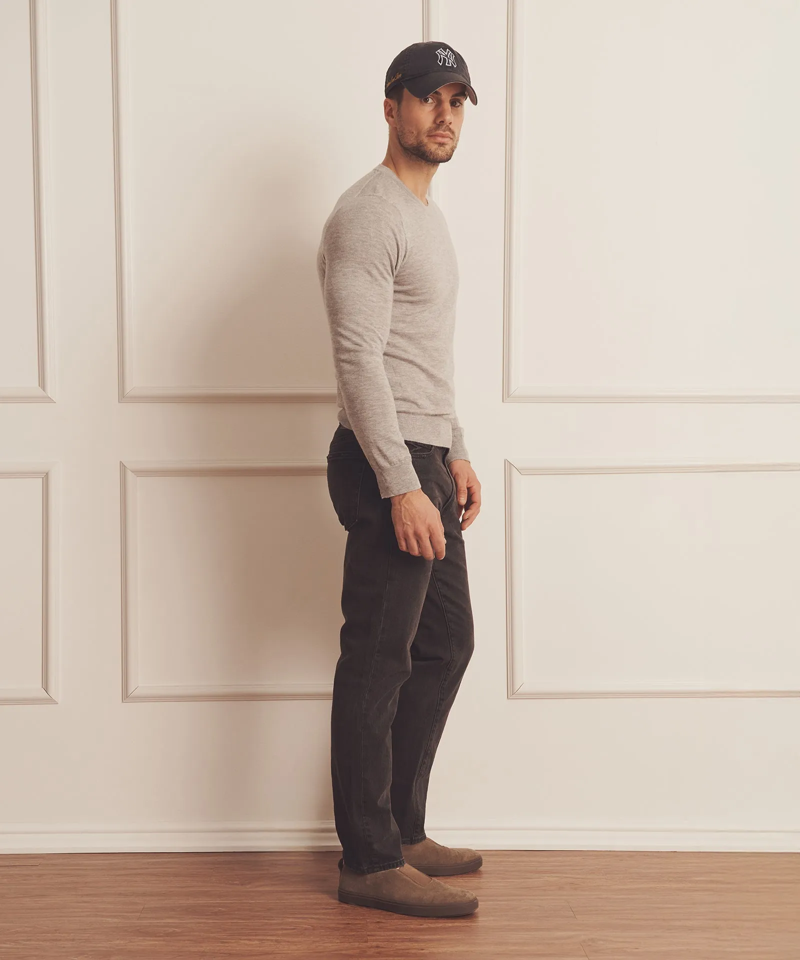 Super Fine Cashmere Long Sleeve Crewneck
