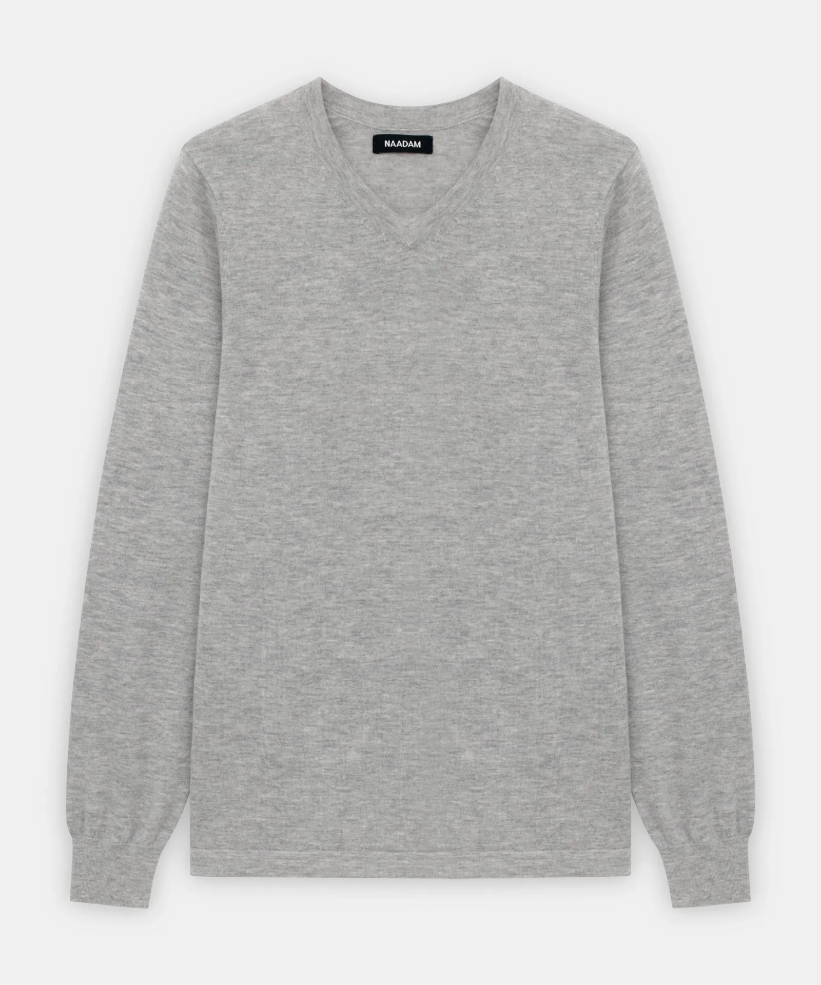 Super Fine Cashmere Long Sleeve V-Neck