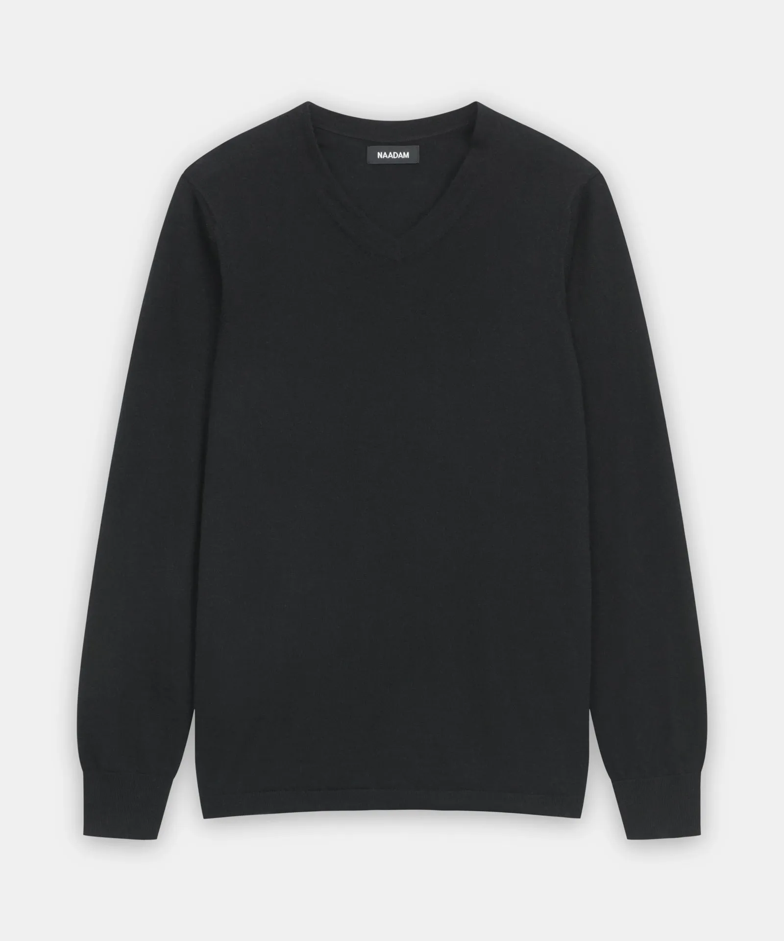 Super Fine Cashmere Long Sleeve V-Neck