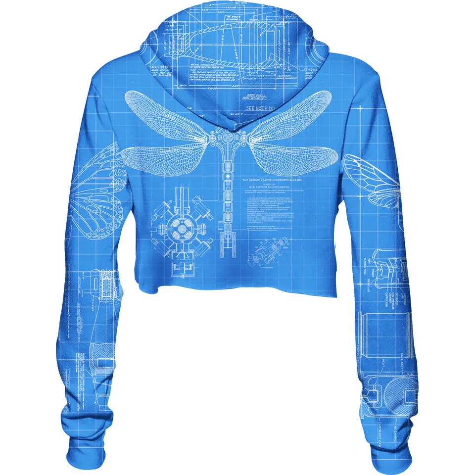 Swarm Crop Hoodie