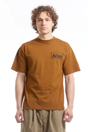 TEMPLE SS TEE BROWN