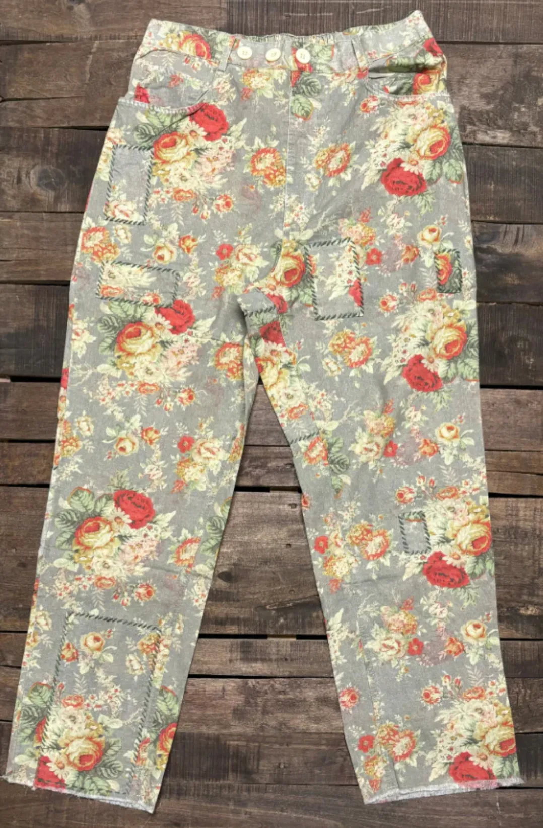 Traveler Pants - Floral Meadow