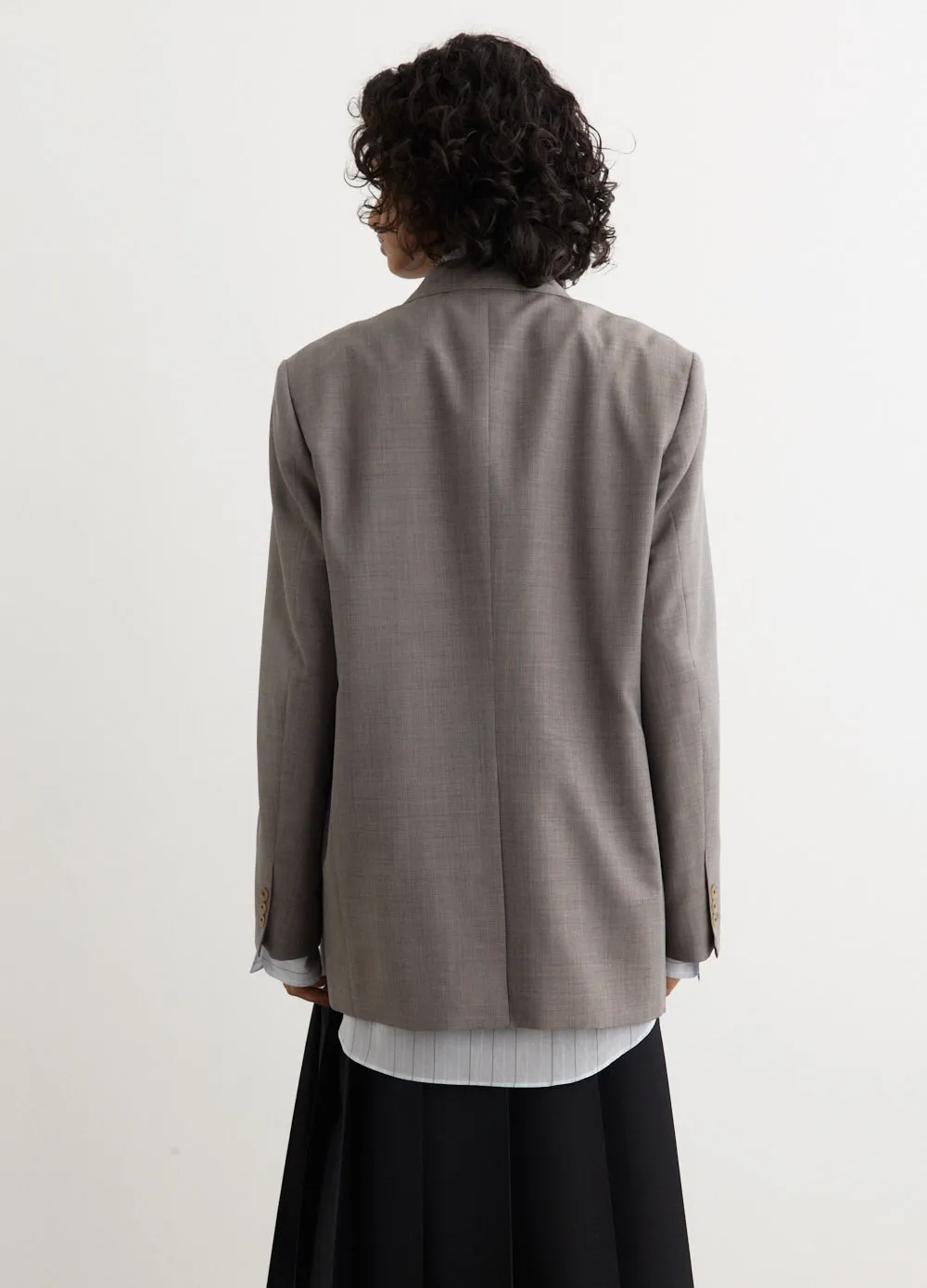 Tropical Wool Kid Mohair Jacket