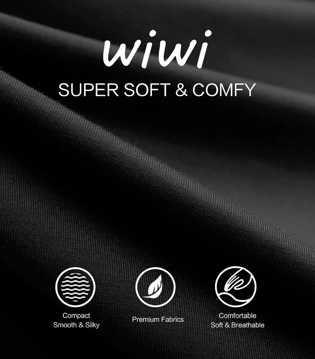 WiWi Viscose from Bamboo Soft Capri Yoga Loose Pants for Women High Waisted Comfy Pjs Capris Lounge Pajama Bottoms S-XXL