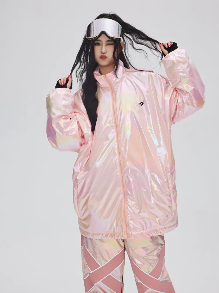 Yetisnow Gradient Pink Jacket - Women's
