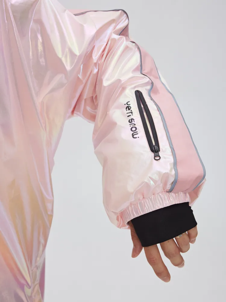 Yetisnow Gradient Pink Jacket - Women's