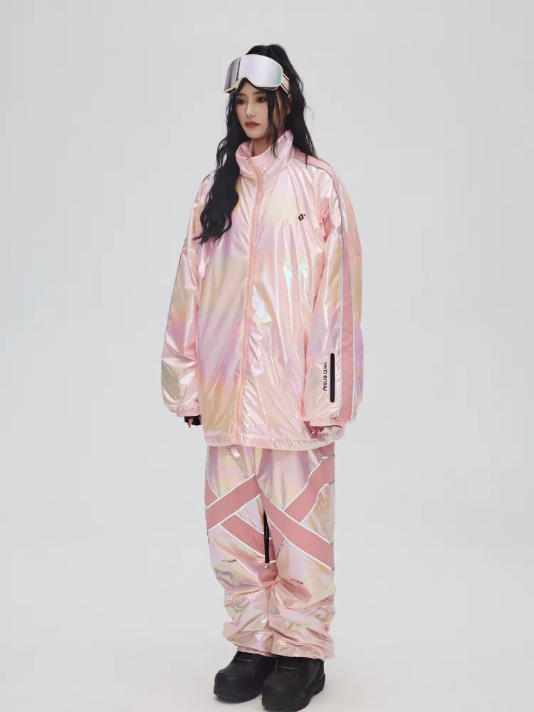 Yetisnow Gradient Pink Jacket - Women's
