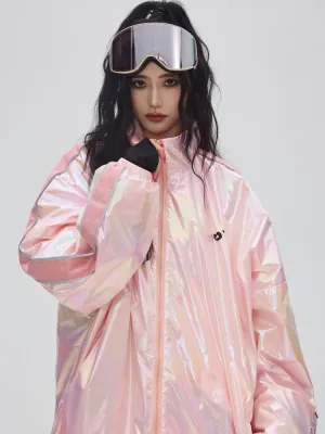 Yetisnow Gradient Pink Jacket - Women's