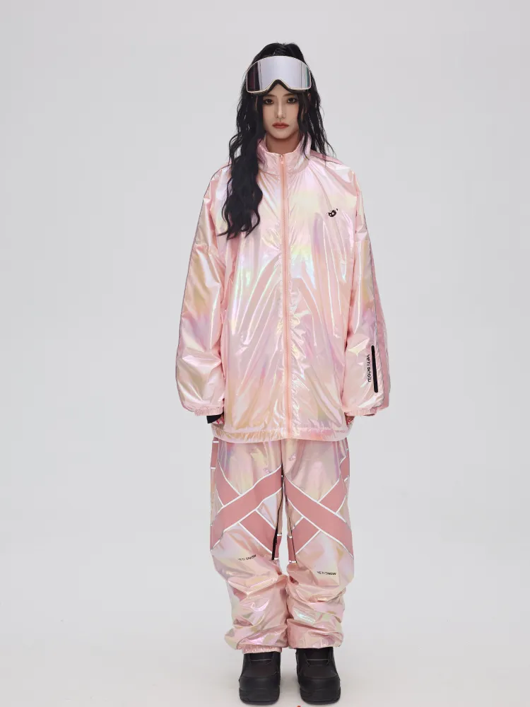Yetisnow Gradient Pink Jacket - Women's